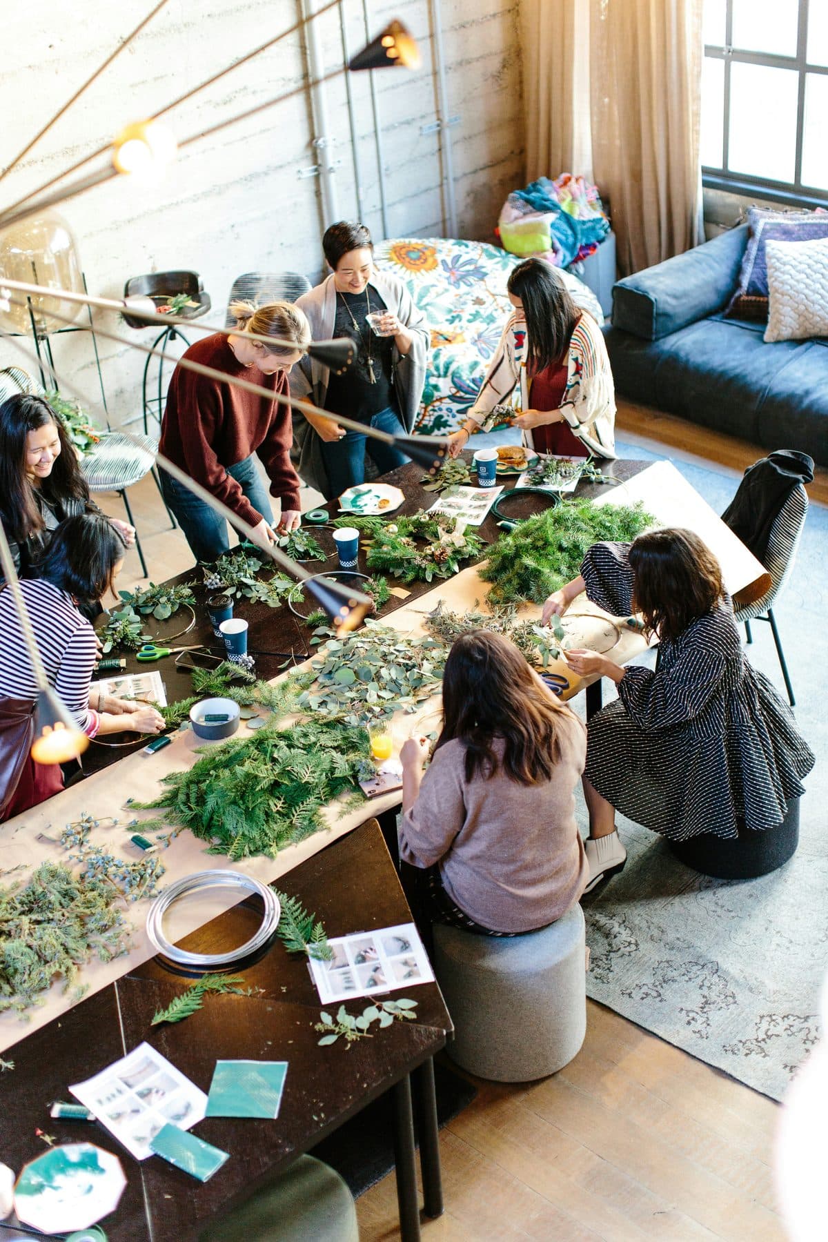 Virágkötő és koszorúkészítő workshop